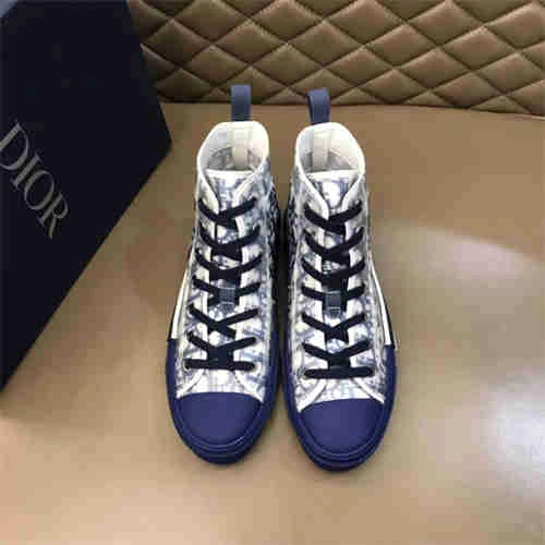ComfortFit DR B23 HIGH TOP OBLIQUE SNEAKER BLUE 1176