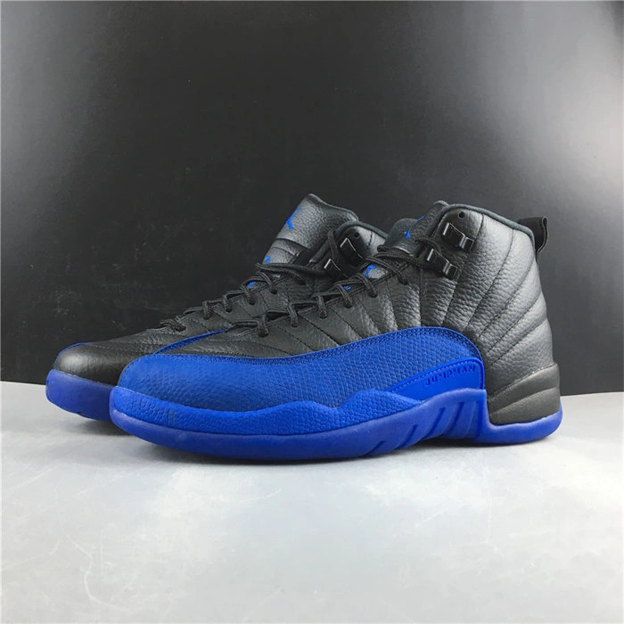 Premium Jordan 12 Retro Black Game Royal 130690- 4155