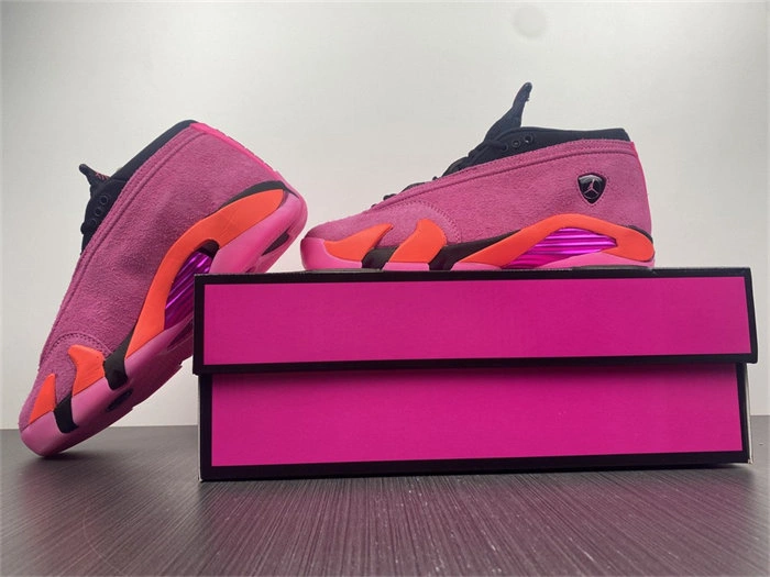 Jordan 14 Retro Low Shocking Pink DH4121- SmoothTexture 4190