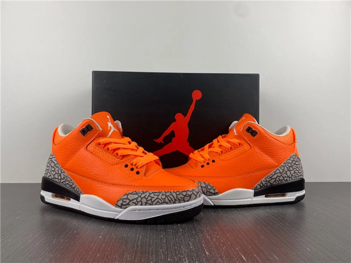 Practical Jordan 3 Retro Orange CT8532- 3833