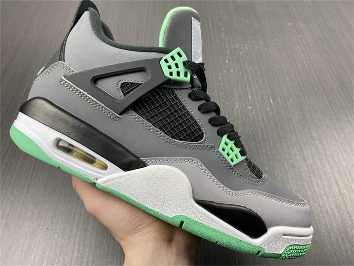 Premium Jordan 4 Retro Green Glow 308497- 3899
