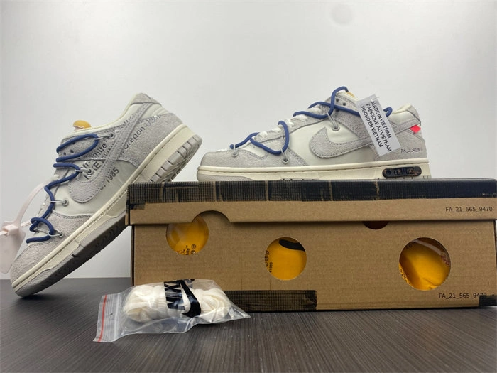 Nike Dunk Low Off-White Lot 18 DJ0950- Vibrant 5057