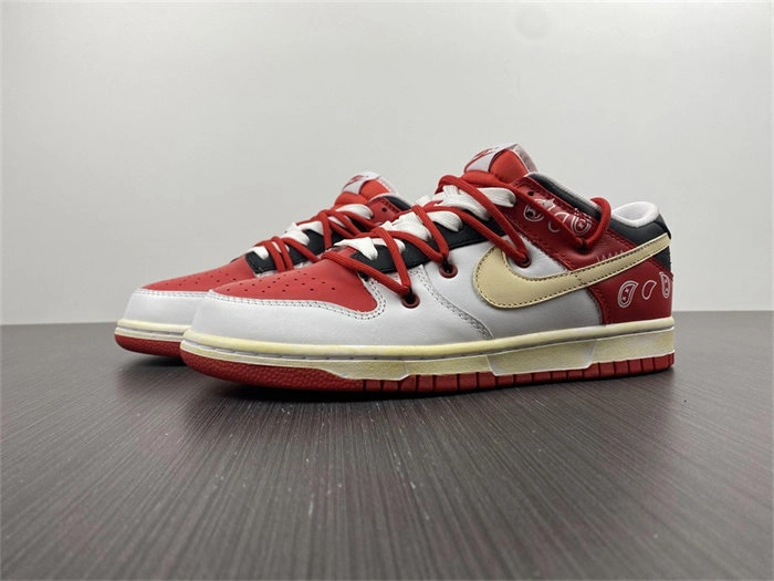 RelaxedFit Nike SB Dunk Low UNIVERSITY RED DD1391- 4815
